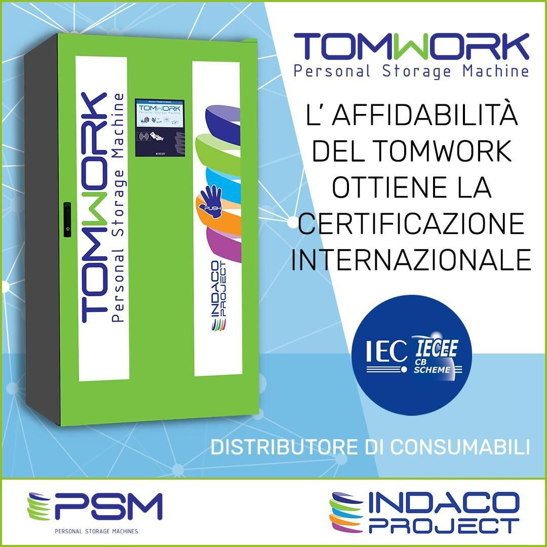 distributori automatico industriale TOMWORK